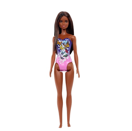 HDC48 Кукла Barbie Beach в синем купальнике Барби Mattel купить Москва